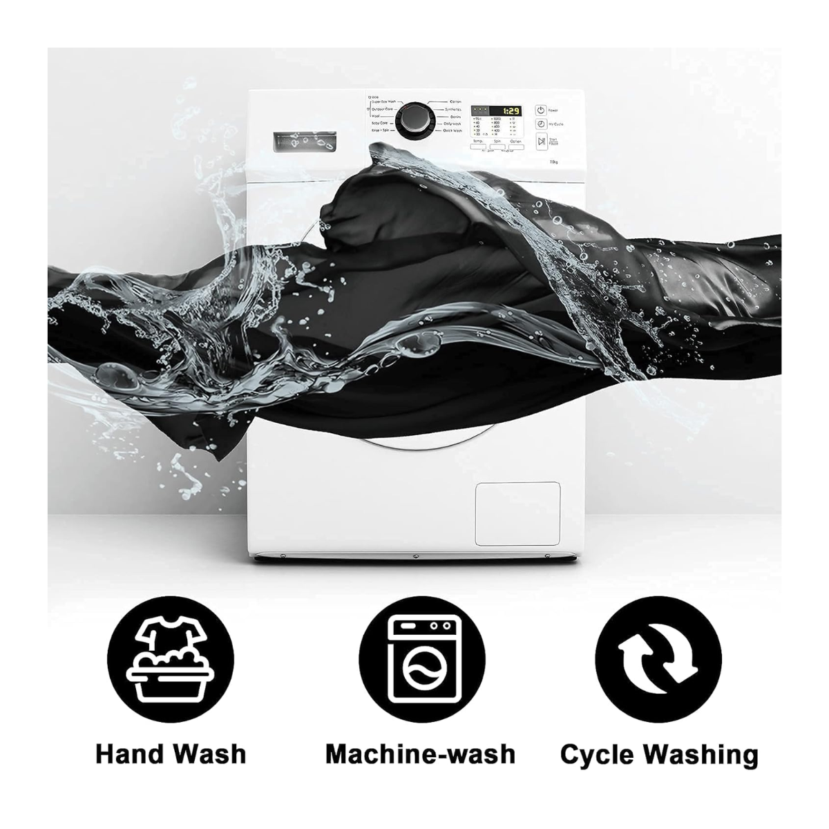 Delantal babero para afeitar